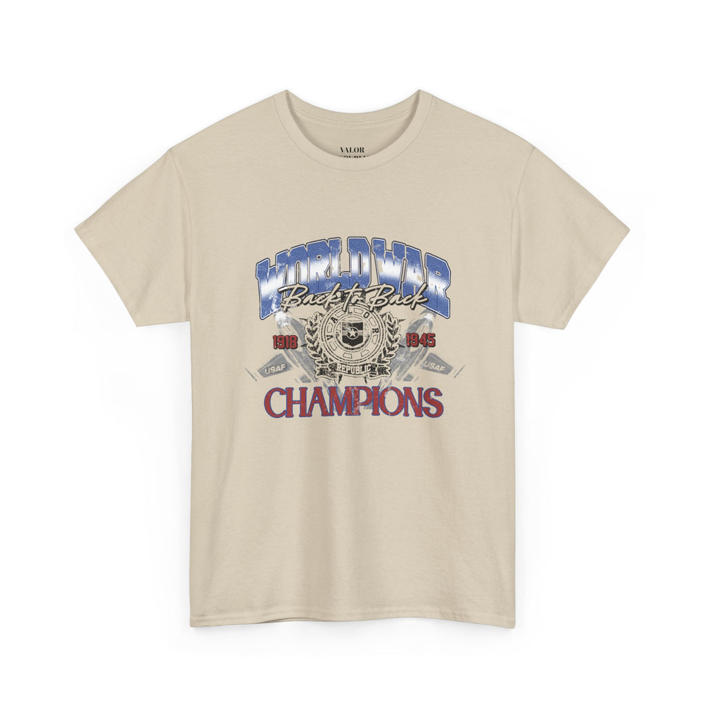 Back to Back World War Champions Tee
