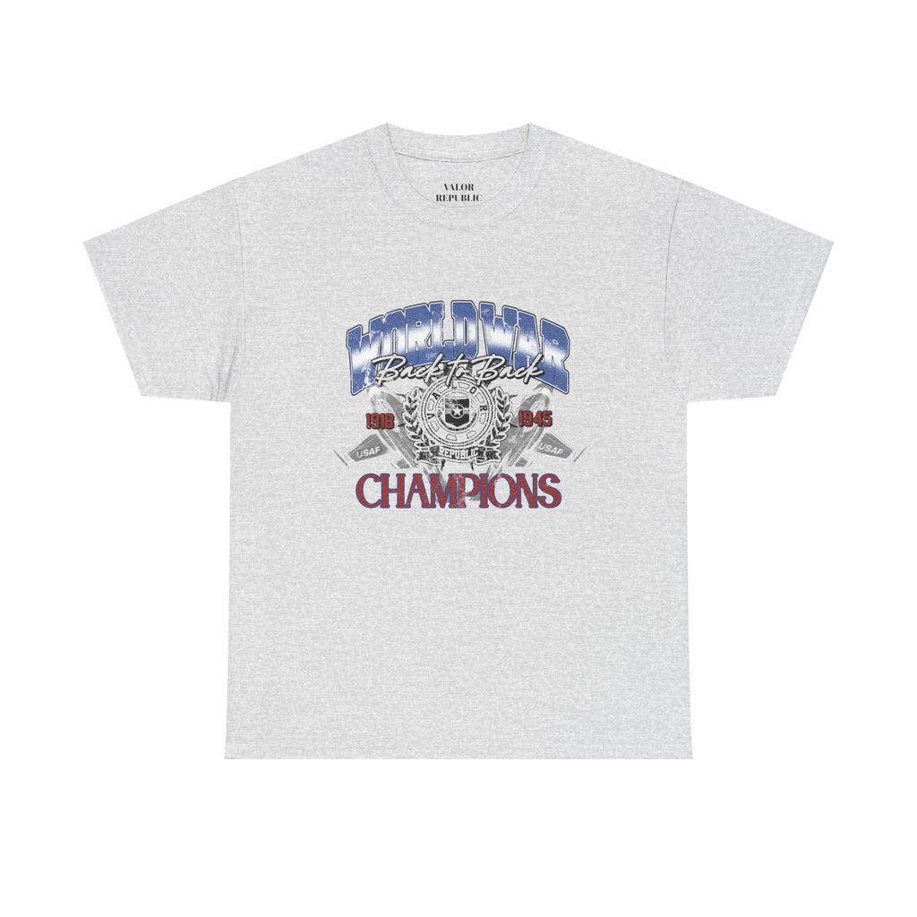 Back to Back World War Champions Tee