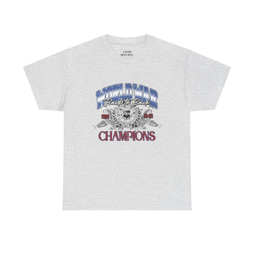Back to Back World War Champions Tee
