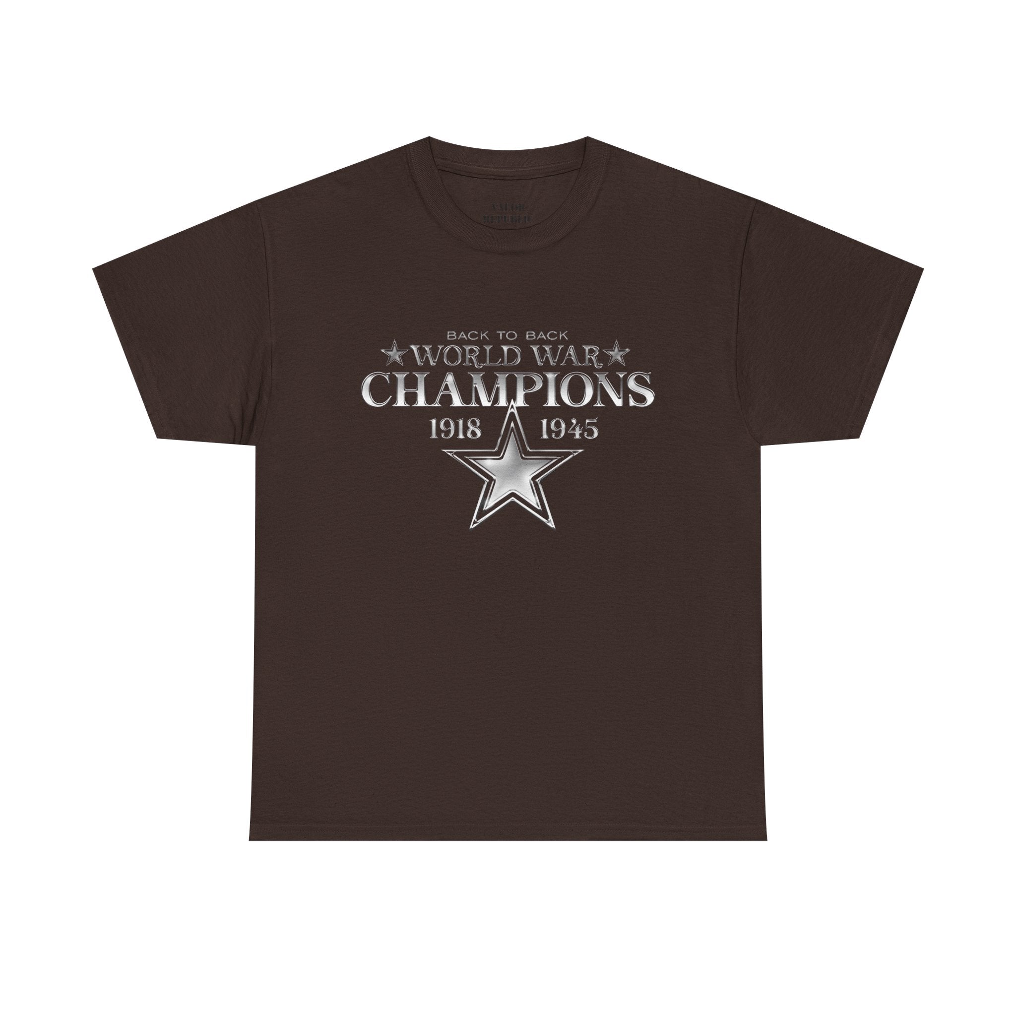 Back to Back World War Champions T-Shirt