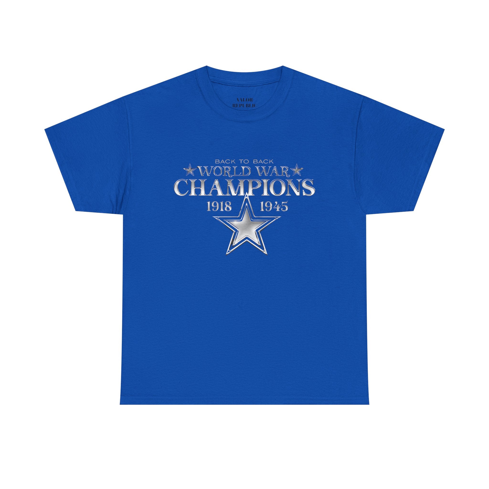 Back to Back World War Champions T-Shirt