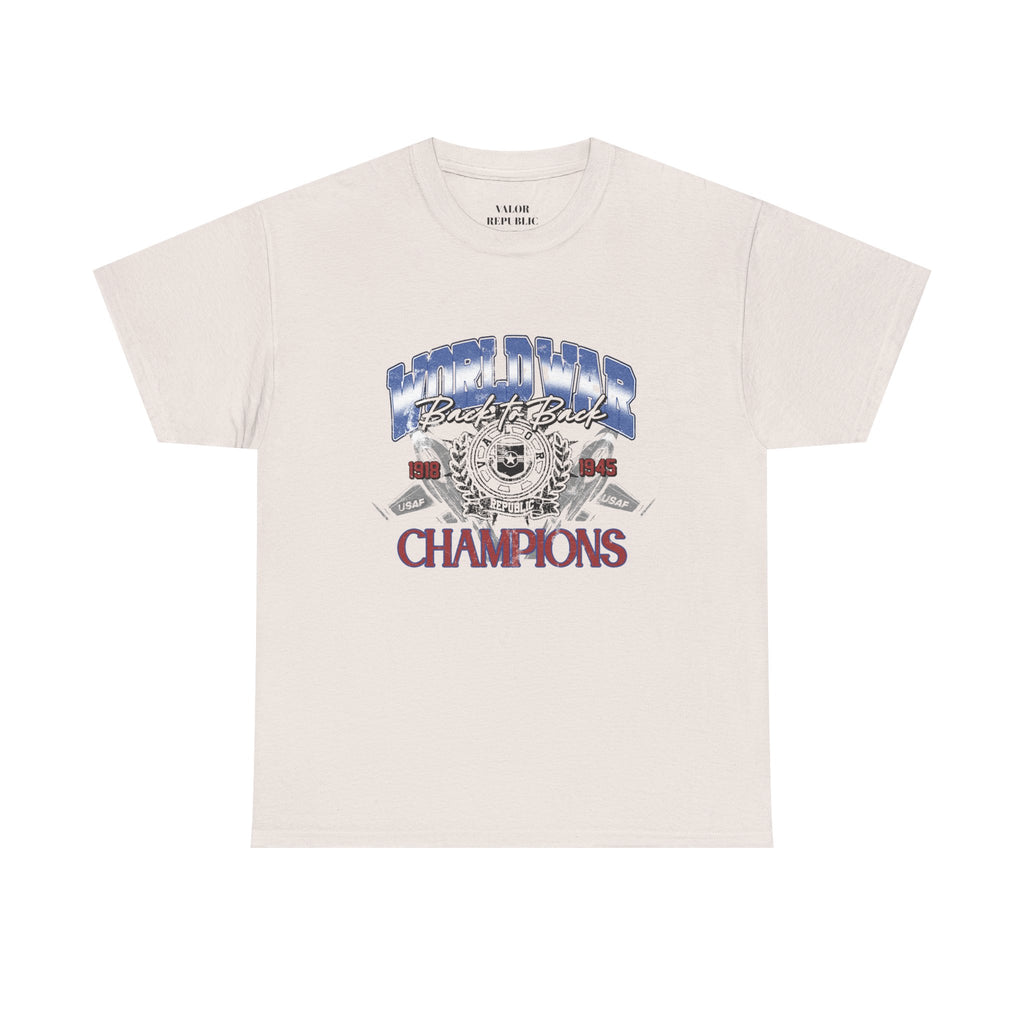 Back to Back World War Champions Tee