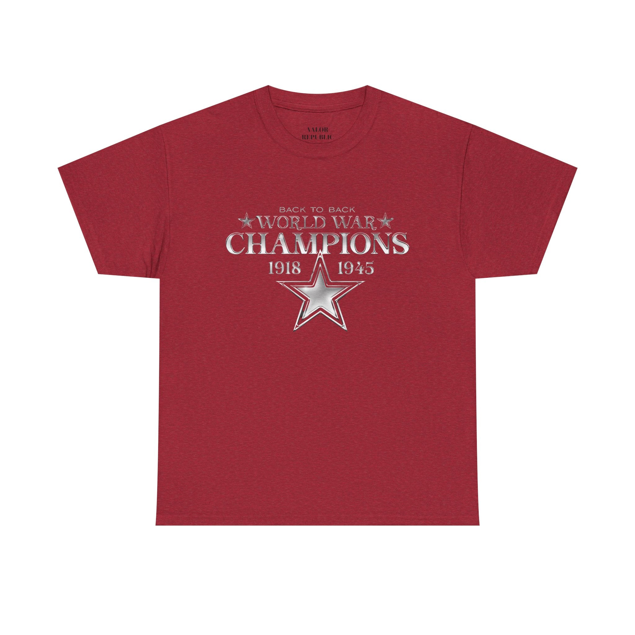Back to Back World War Champions T-Shirt
