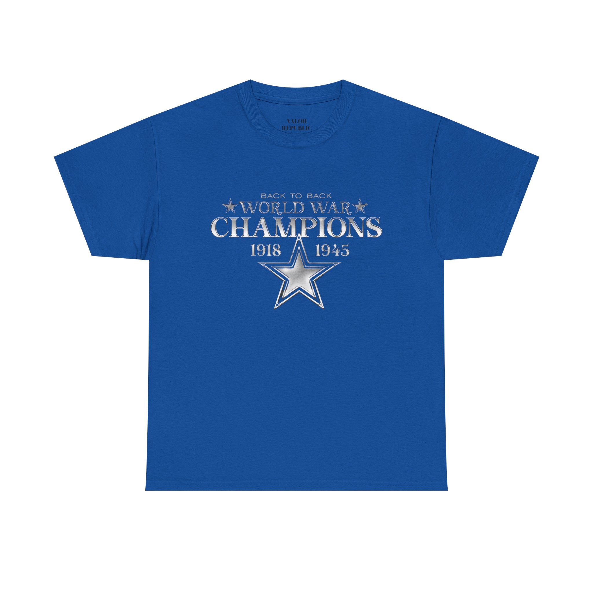 Back to Back World War Champions T-Shirt