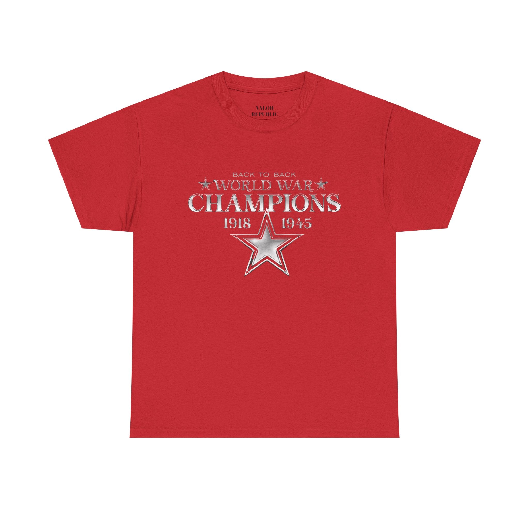 Back to Back World War Champions T-Shirt