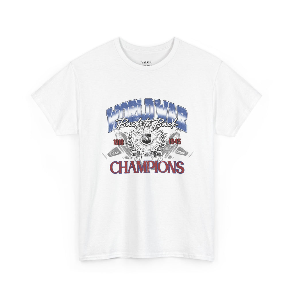 Back to Back World War Champions Tee